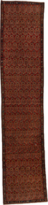 Antique Malayer Runner Rug (2' x 11')
